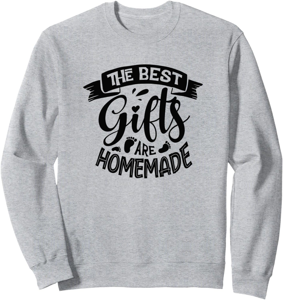 Geschenke sind hausgemacht werdende Eltern Neugeborene Sweatshirt