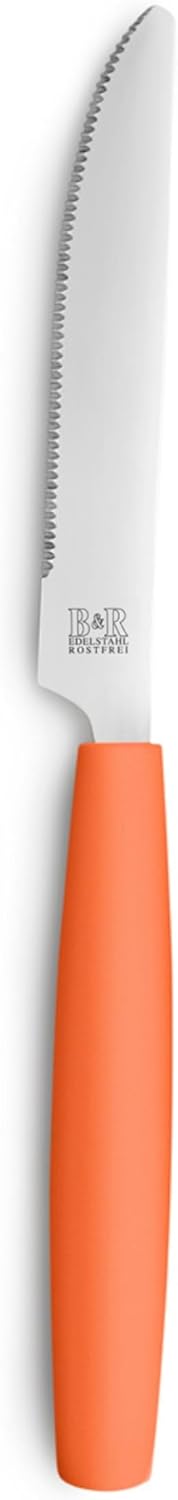 Beckmann & Rommerskirchen VALOA Besteck Set 4 Personen - 16-teilig - Orange - Spülmaschinenfest - Ho