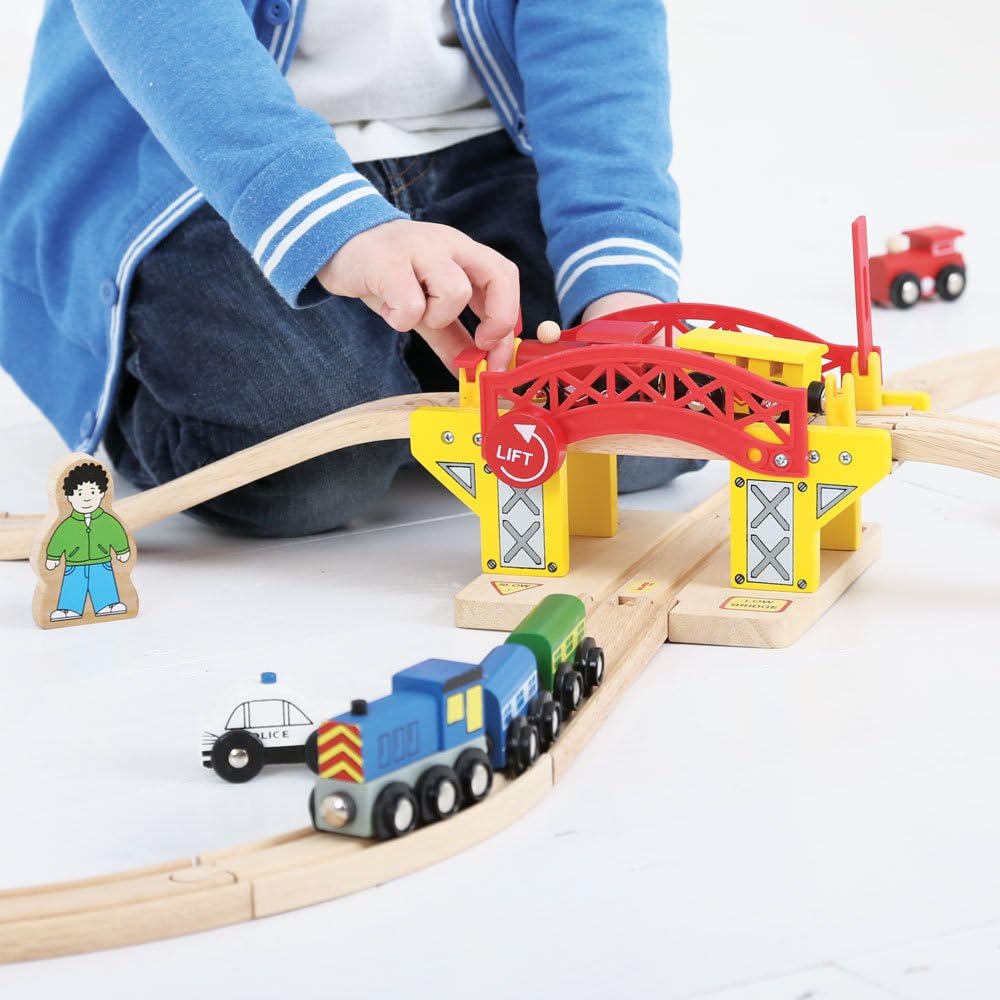 Bigjigs Rail Hubbrücke Für Holzeisenbahn