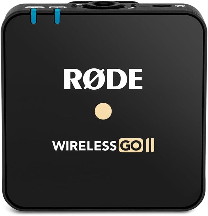 RØDE Wireless GO II TX - Ultrakompakter drahtloser Sender mit integriertem Mikrofon, integrierter Au