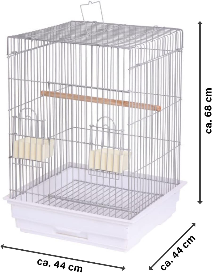 Montana Cages | Transportkäfig 44 x 44 cm EOS Travel - Vogelkäfig zum Transport