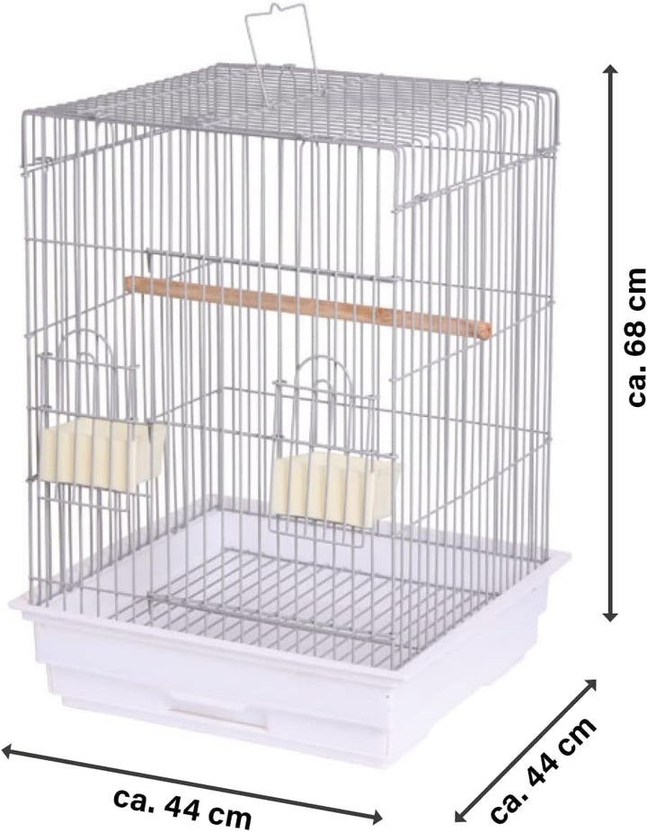 Montana Cages | Transportkäfig 44 x 44 cm EOS Travel - Vogelkäfig zum Transport