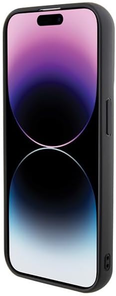 Karl Lagerfeld KLHCP15L3DMKRLK Hülle für iPhone 15 Pro 6.1" Schwarz hardcase 3D Rubber Multi Logo