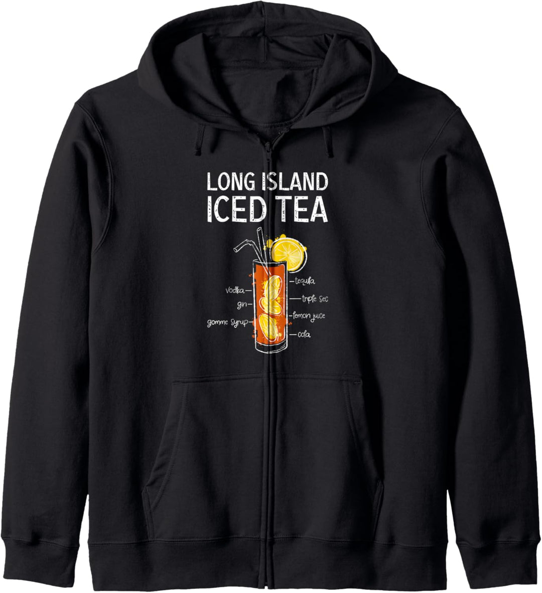 Long Island Ice Tea Malle Partyurlaub Kapuzenjacke