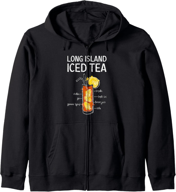 Long Island Ice Tea Malle Partyurlaub Kapuzenjacke