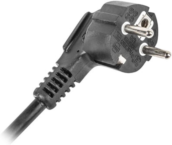 Lanberg PDU 19" 1U 16A 2M 5X SCHUKO OUTLETS Black