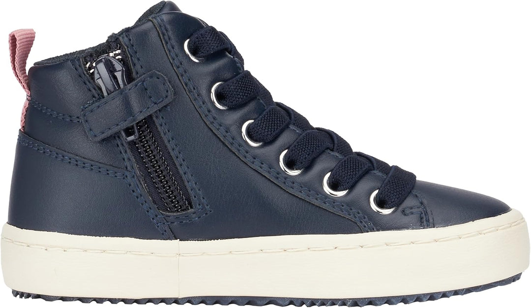 Geox Mädchen J Kalispera Girl B Sneaker 36 EU Navy Dk Pink, 36 EU Navy Dk Pink