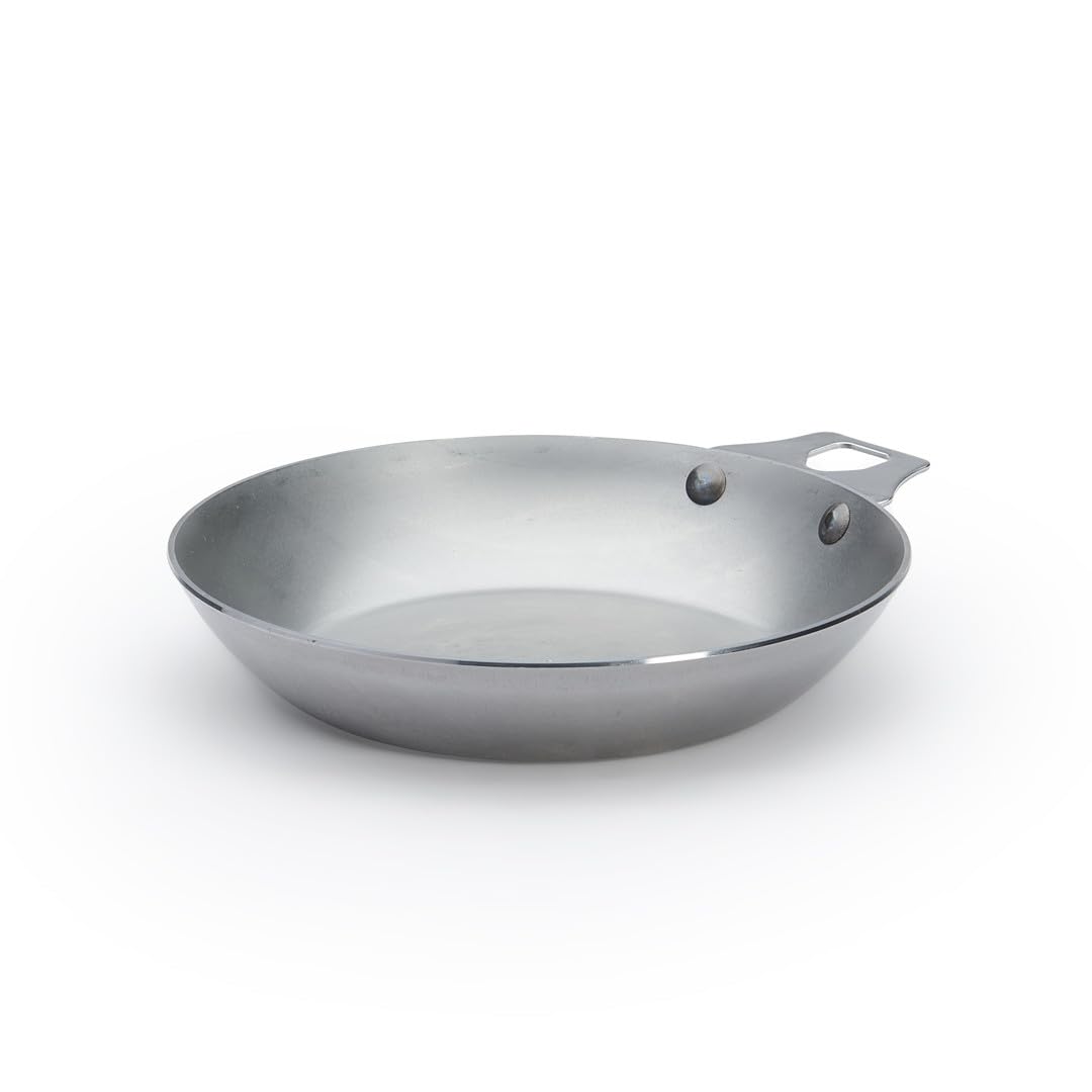 DeBuyer 5630.20 Eisenpfanne, Edelstahl, silber, 20 cm, 20 CM