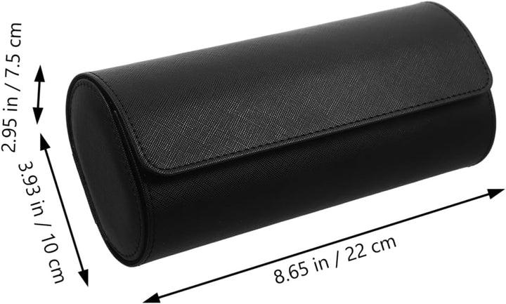 ibasenice 1 Stück 3 Uhrenbox Aus Leder Juns Watch Box Reiseuhrenetuis Für Herren Uhren-reiseetui Für