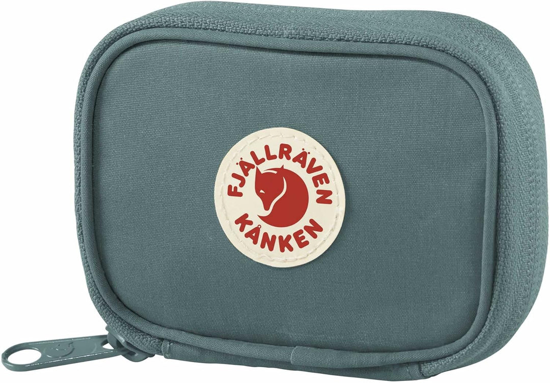 FJÄLLRÄVEN Kånken Card Wallet, Black, One Size, Frost Green