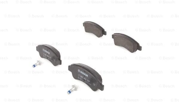 Bosch BP318 Bremsbeläge - Vorderachse - ECE-R90 Zertifizierung - vier Bremsbeläge pro Set