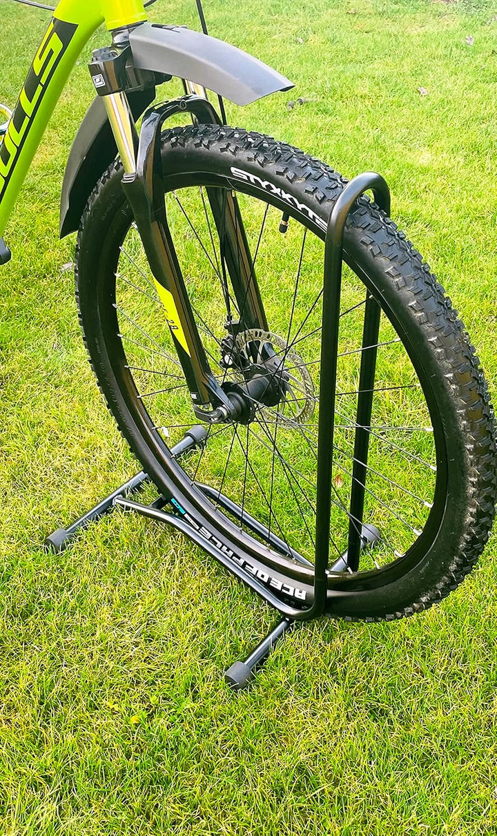 INION Fahrrad Bike Halterung Bodenständer Fahrradständer Fahrradparkplatz Fahrradhalter gummierte Au