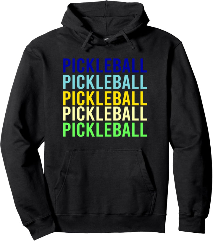 Funny Pickleball Retro Dinking Gift Pullover Hoodie