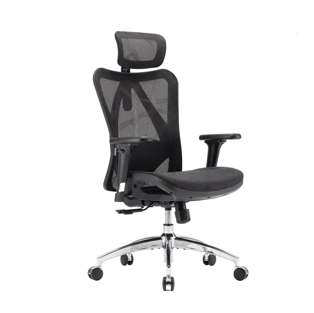 SIHOO M57 – Ergonomischer Bürostuhl mit Verstellbarer Lendenwirbelstütze, Netz-Schreibtischstuhl mit