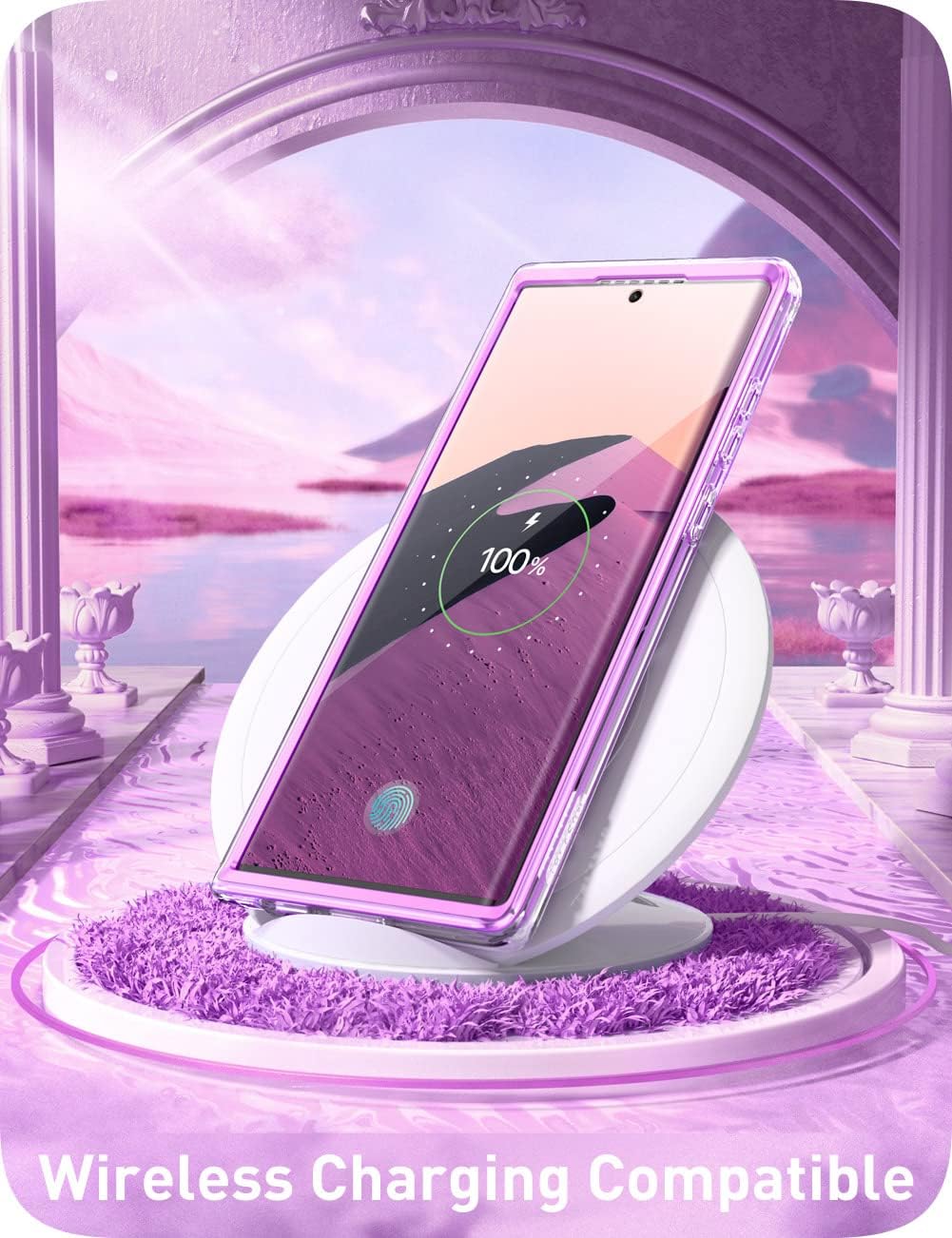 i-Blason Glitzer Hülle für Samsung Galaxy S23 Ultra 5G Handyhülle Bumper Case 360 Grad Schutzhülle G