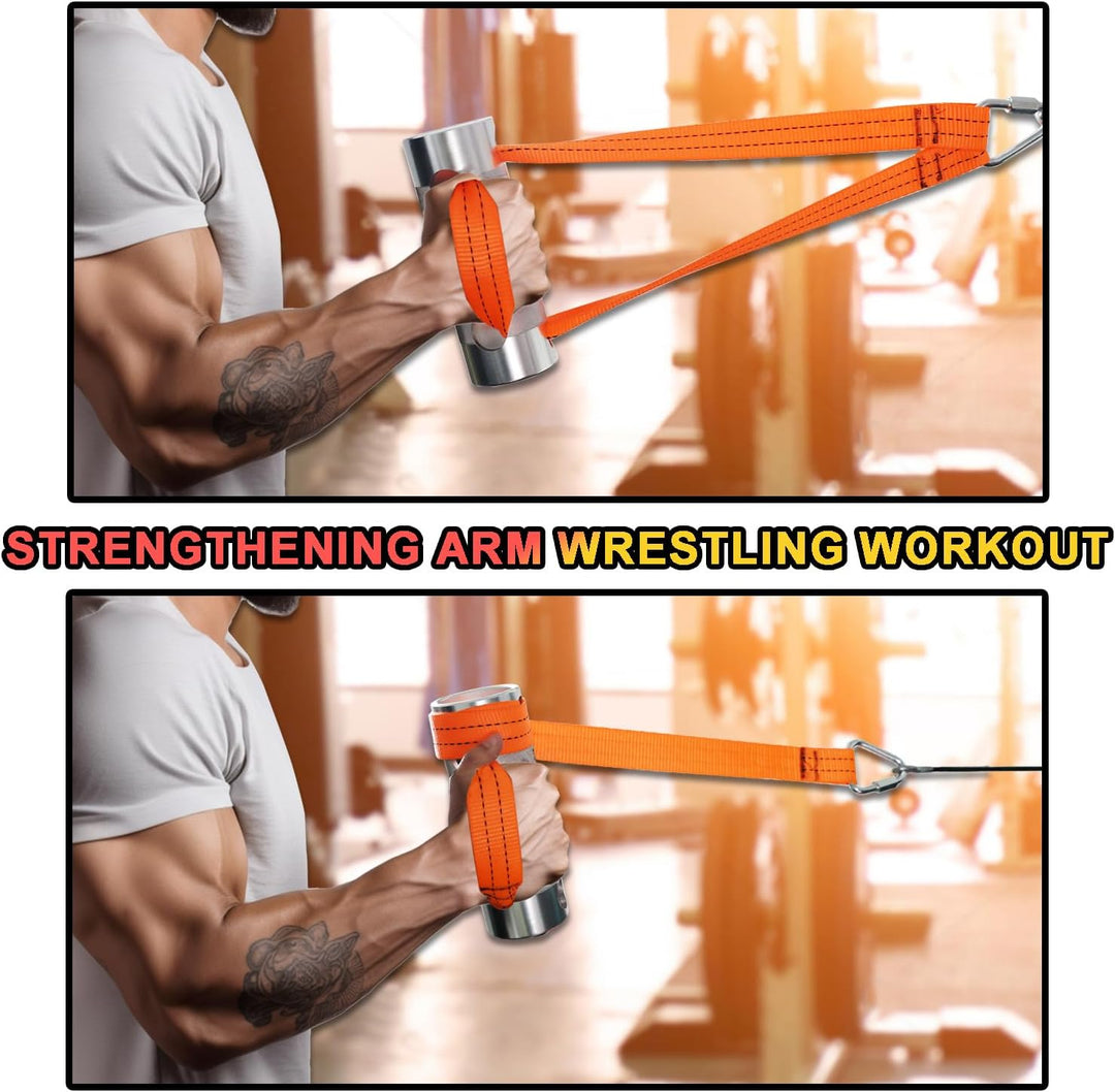 J Bryant Arm Wrestling Training Griff Handgelenk und Unterarm Exerciser 3-Zoll dicke Handgelenk Roll