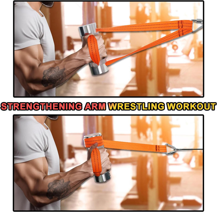 J Bryant Arm Wrestling Training Griff Handgelenk und Unterarm Exerciser 3-Zoll dicke Handgelenk Roll