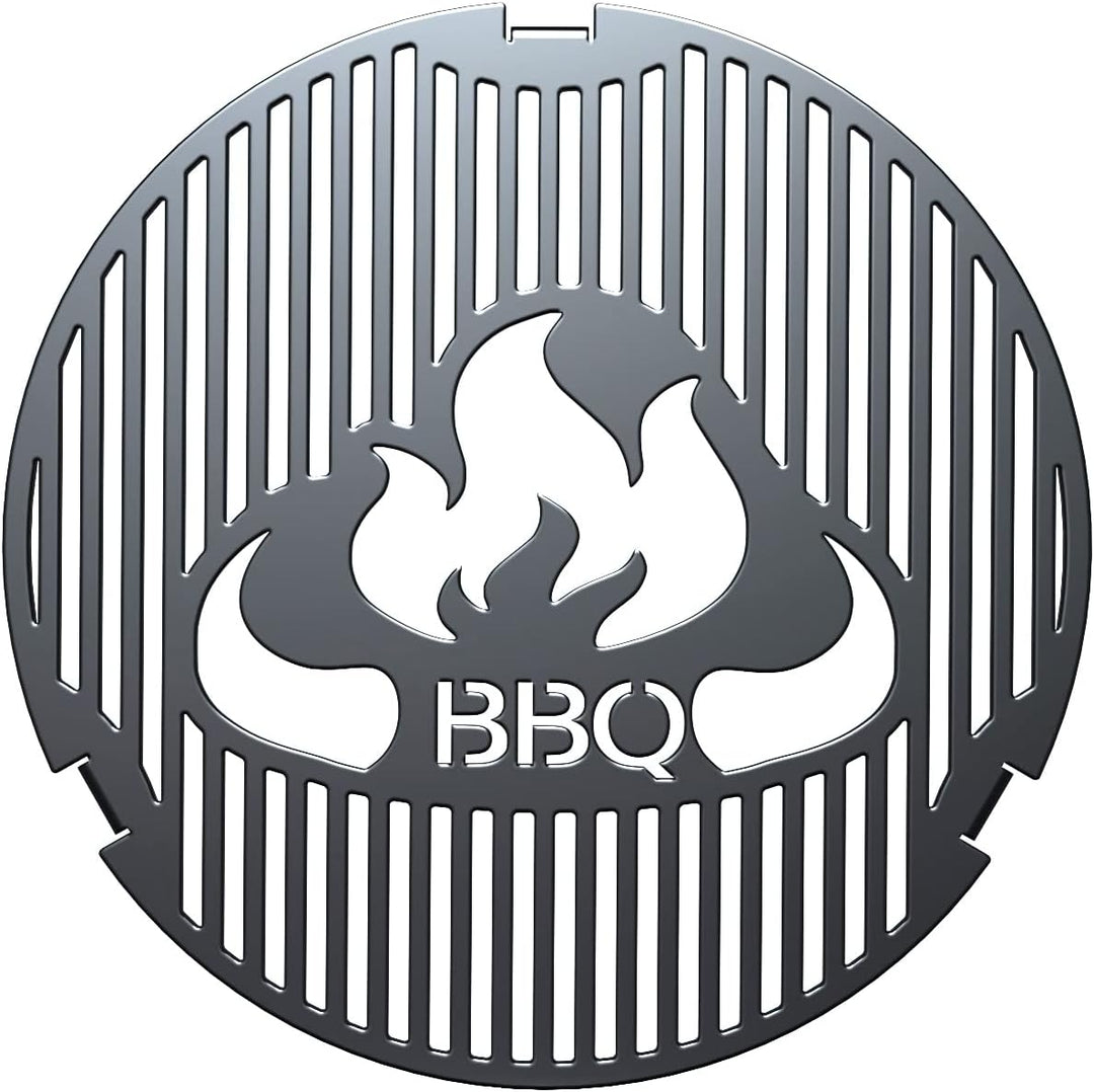 teileplus24 GBQ01 Grilleinsatz Feuerplatte ø 20cm | für Grillplatte Feuertonne Kugelgrill | Grillros