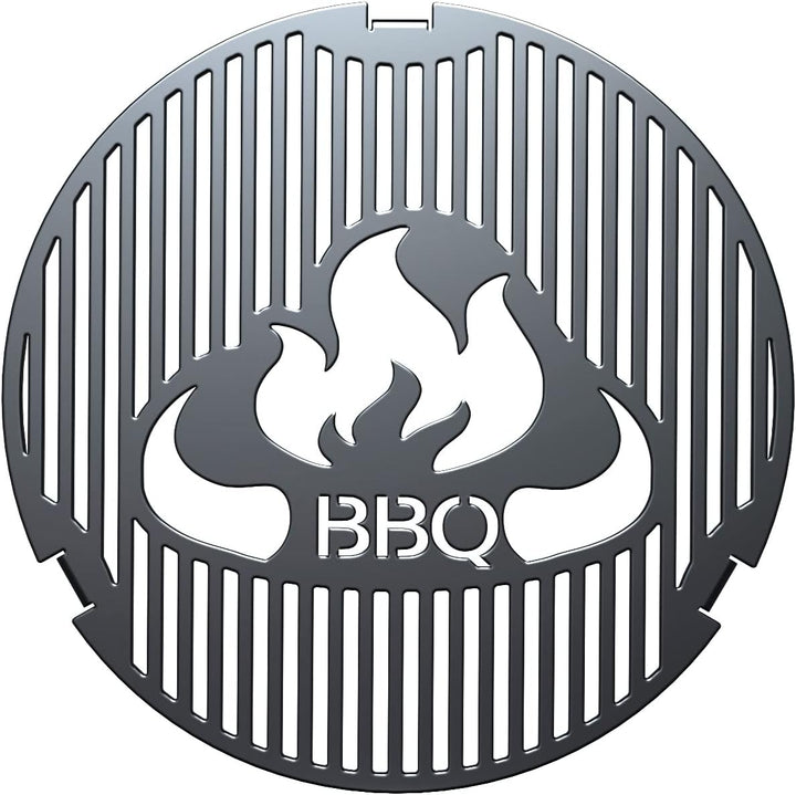teileplus24 FR10 Grillmeister Set | 2-teilig | Grillring 80 cm + Grilleinsatz ø 20cm, Grösse:Grillri
