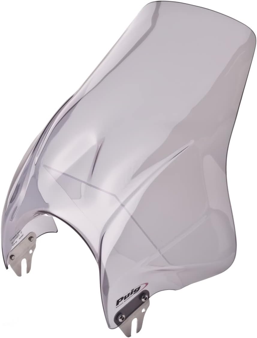 Windschild Puig Plus kompatibel für Triumph Thruxton 1200 / R rauchgrau