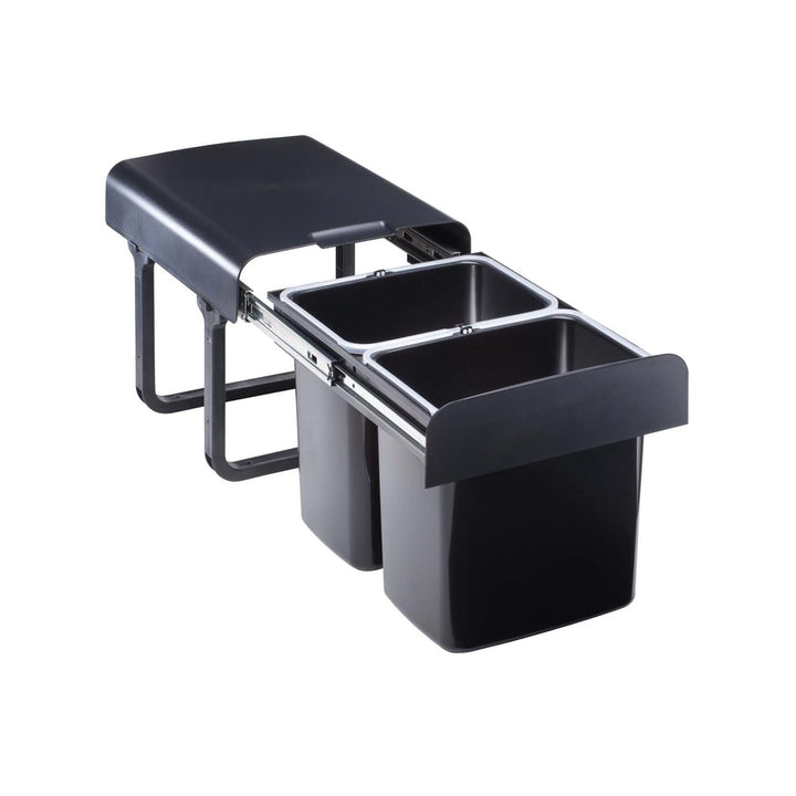 EKOTECH Abfallsammler EKKO 40 BIO mit 32 Liter Füllvolumen für 40 cm Schrankbreite