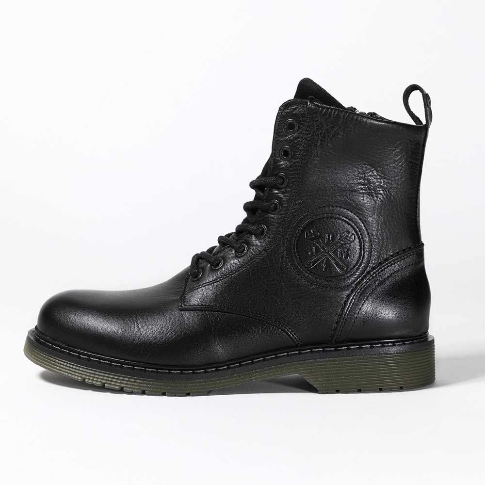 John Doe Motorradschuh Sixty | XTM| Threepoint Protection | Lederstiefel aus Rindsleder | Rutschfest