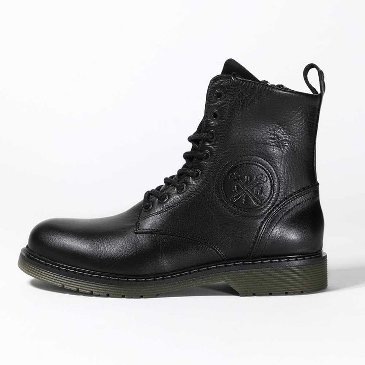 John Doe Motorradschuh Sixty | XTM| Threepoint Protection | Lederstiefel aus Rindsleder | Rutschfest