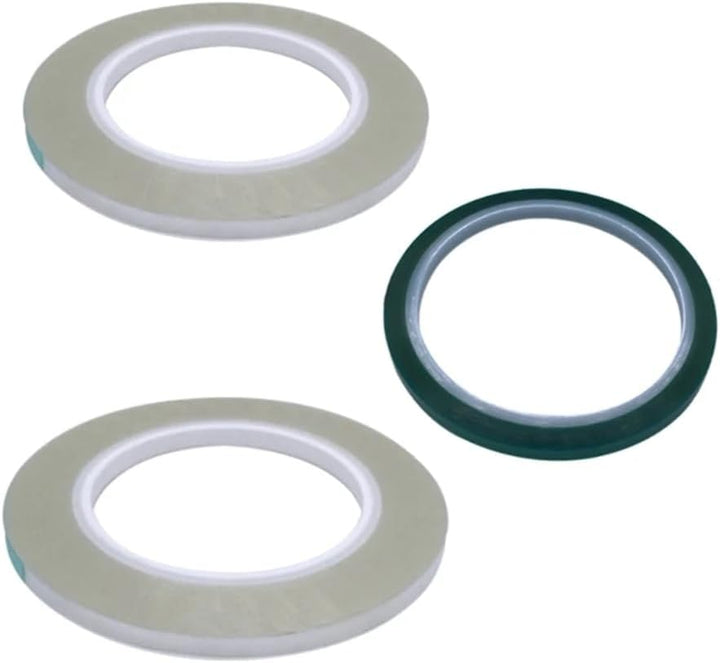 NEU 1/4 125 M X 2 Stück Transparent-Vorspannband für Tonbandmaschinen