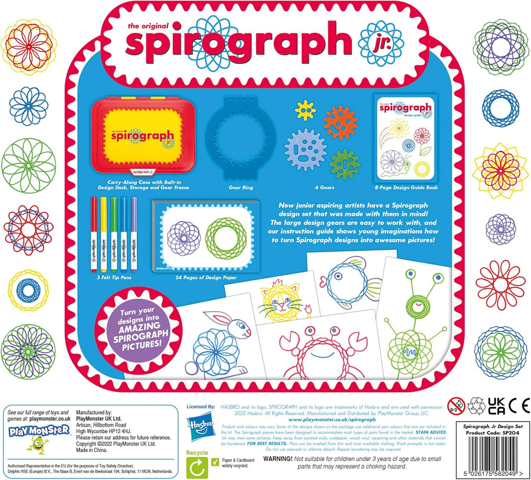 Spirograph Junior, mehrfarbig, Einheitsgrösse (SP204) Modern Einheitsgrösse mehrfarbig, Modern Einhe