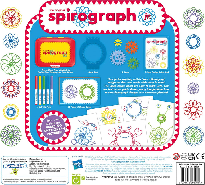 Spirograph Junior, mehrfarbig, Einheitsgrösse (SP204) Modern Einheitsgrösse mehrfarbig, Modern Einhe