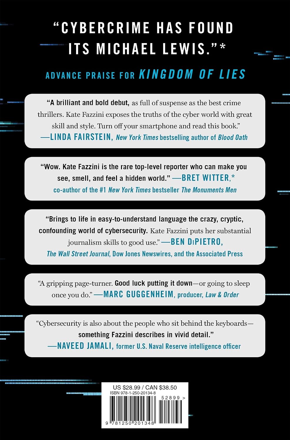Kingdom of Lies: Unnerving Adventures in the World of Cybercrime, Gebundenes Buch