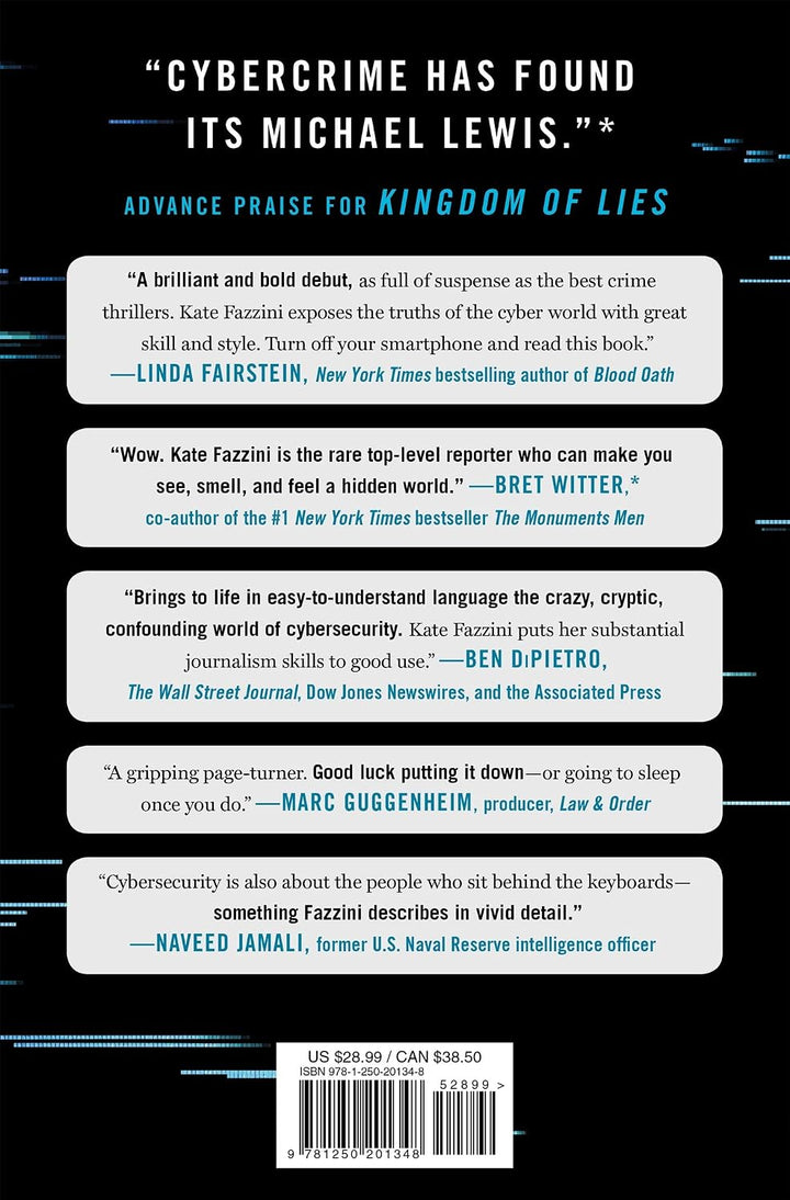 Kingdom of Lies: Unnerving Adventures in the World of Cybercrime, Gebundenes Buch