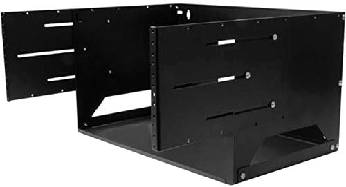 StarTech.com 4HE Wandmontage Rack mit Fachboden - Open Rack - Wandmontage Rack - Offenes Netzwerk Ra