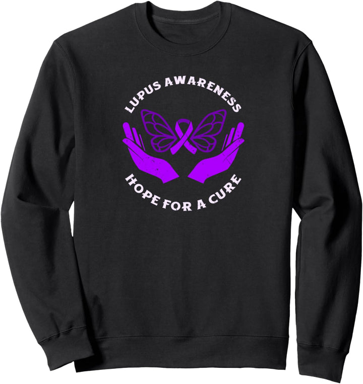 Lupus Awareness Month Hoffnung auf Heilung Autoimmunkrankhei Sweatshirt