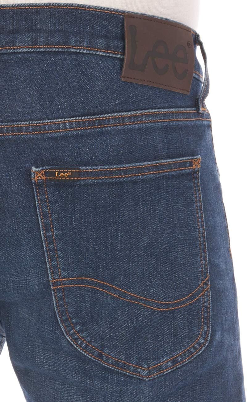 Lee Jeans Herren Stretch Slim Tapered Fit Luke Jeanshose Hose Denim Blau Schwarz Grau 30 31 32 33 34