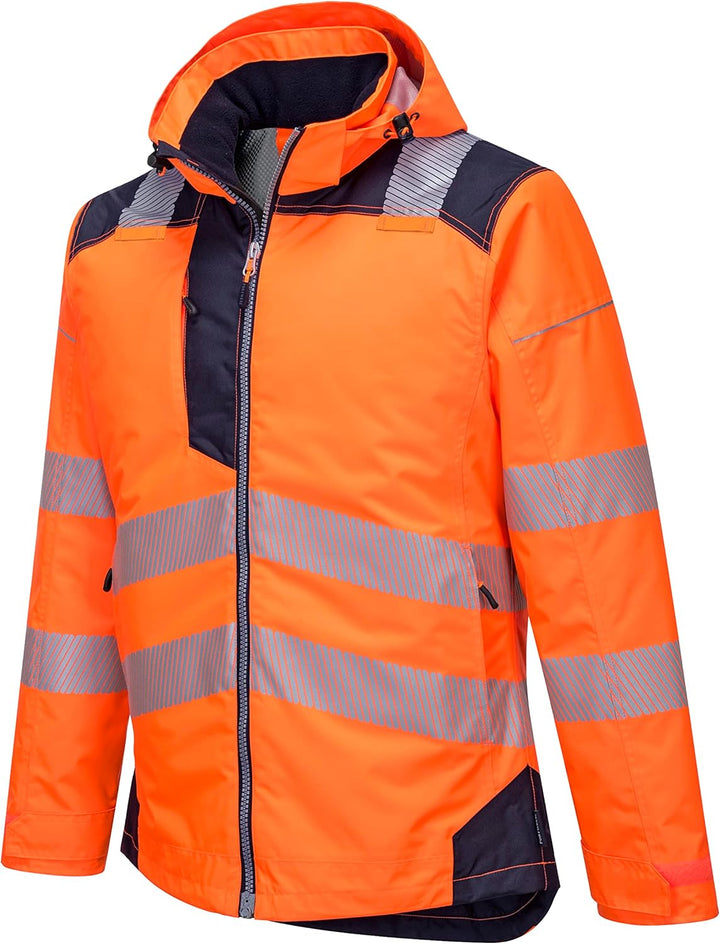 PW3 Sicherheits-Winterjacke, T400OBRXXXL 3XL Arancione, 3XL Arancione