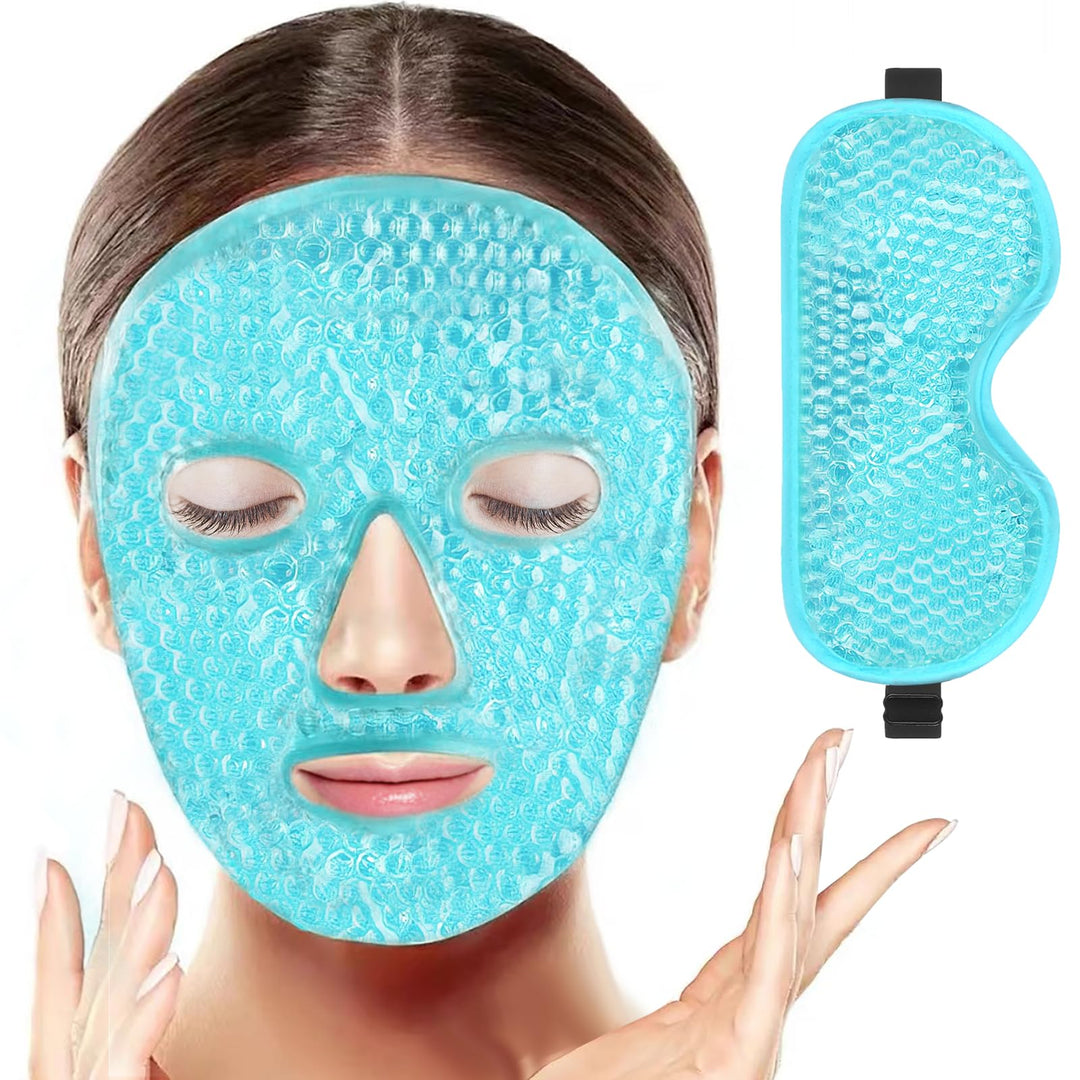 BeeVines Gel-Augenmaske, kühlende Eis-Masken für geschwollene Augen für Männer &amp; Frauen, kalte &amp; war