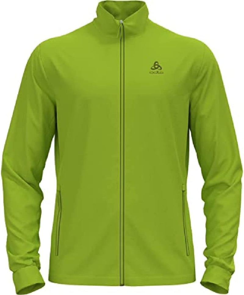 Odlo Herren Berra_542512 Mid Layer mit Reissverschluss (1er Pack) S Lime Green, S Lime Green