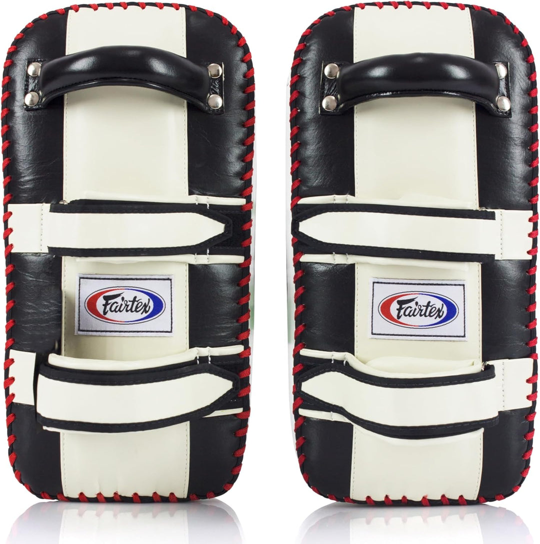 Fairtex Gebogene MMA Muay Thai Pads (Paar) Schwarz Extra Thick, Schwarz Extra Thick