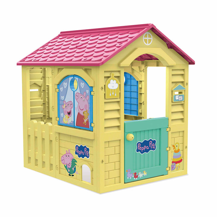 Chicos - Peppa Pig Spielhaus fur Kinder Outdoor | Robuster und langlebiger Kunststoff | Schnelle und
