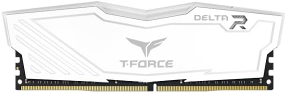 TEAMGROUP Team T-Force Delta RGB DDR4 Gaming Speicher 2X 8GB 3200MHz 288pin DIMM weiss