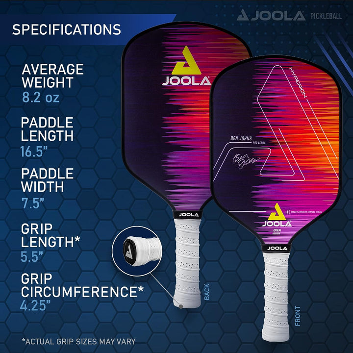 JOOLA Ben Johns Hyperion Pro Pickleball-Schläger – Tournament Edition Pickleballschläger – Weltmeist
