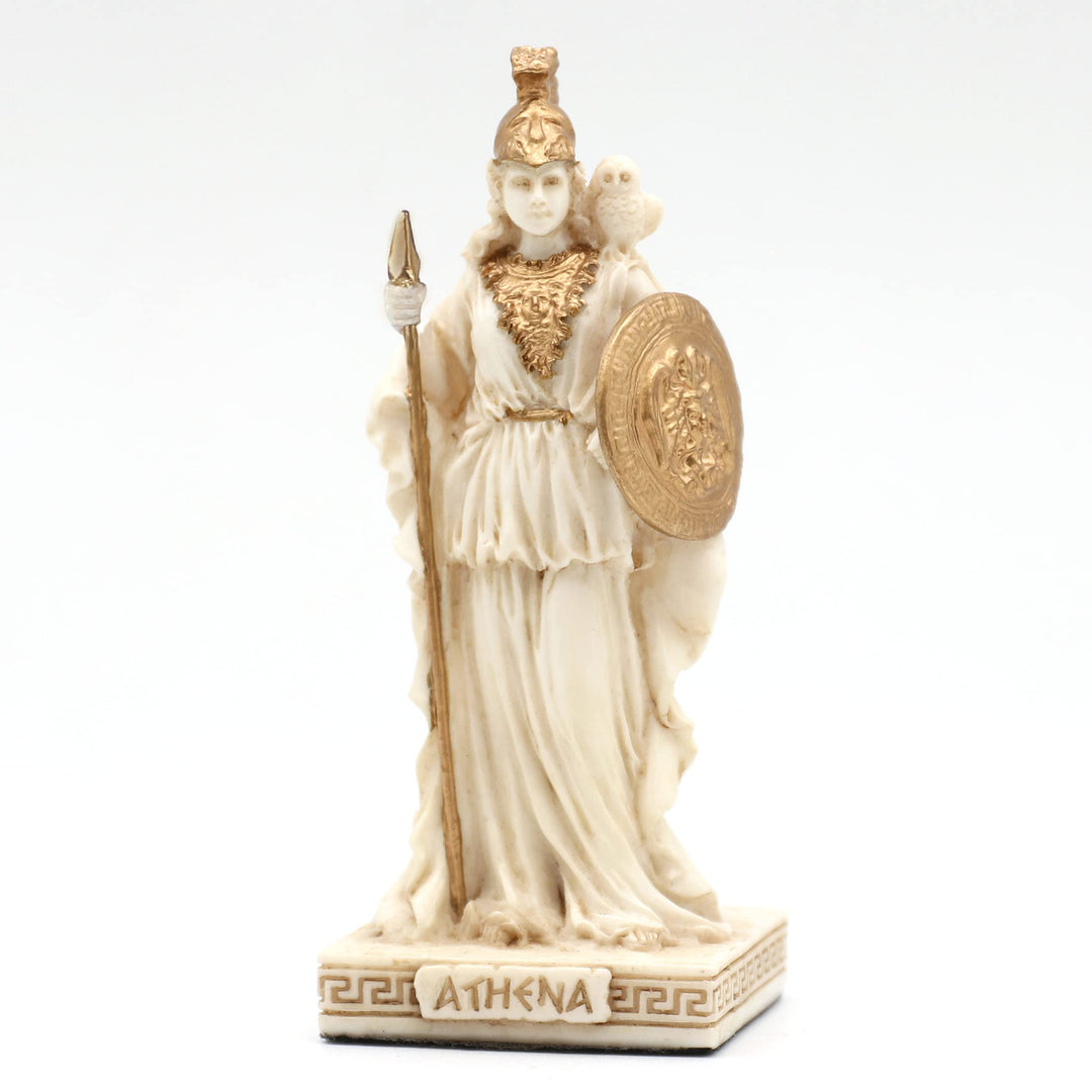 Veronese Design Athena Miniaturfigur Göttin der Weisheit Athena Mehrfarbig
