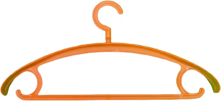 Trrcylp 10 Stück robuste Kunststoff-Kleiderbügel 11,3 kg Kapazität Drehhaken Kleiderbügel breite Sch