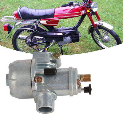 Motorrad Vergaser, 15 Mm Bing Style Carb 20 Mm Einlassdurchmesser Moped Motorrad Vergaser Ersatz für