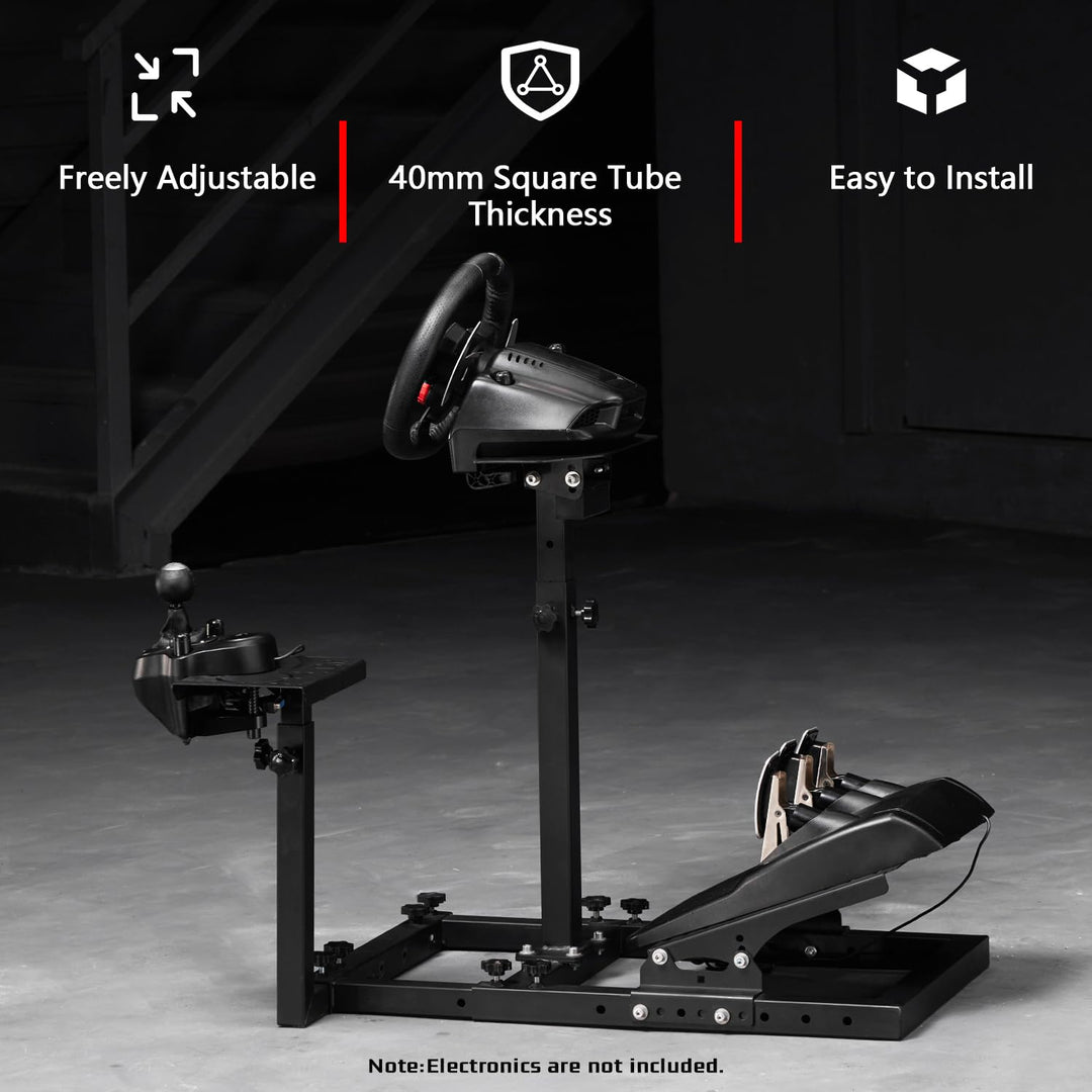 Dardoo Compact Racing Wheel Stand Platzsparender Lenkradständer