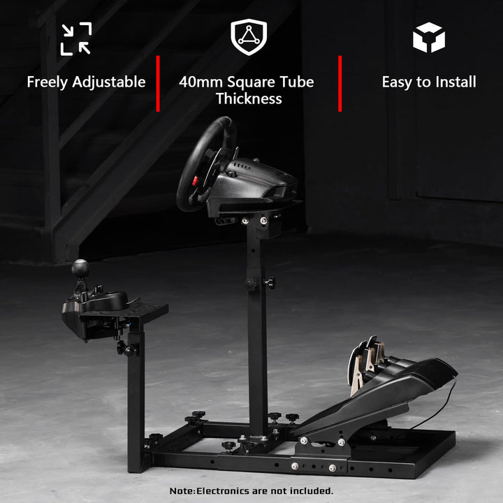 Dardoo Compact Racing Wheel Stand Platzsparender Lenkradständer
