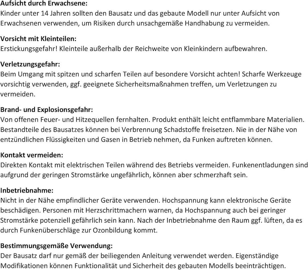 Astromedia Bausatz: Wimshurst-Maschine