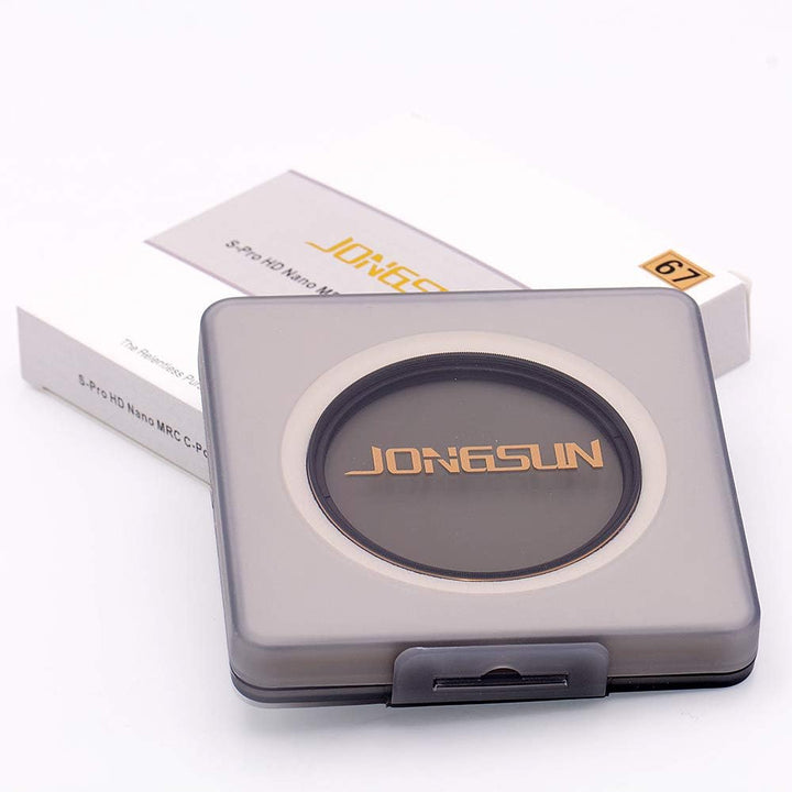 JONGSUN Polfilter 67mm, Zirkularer Polarisationsfilter, S-Pro HD Nano MRC16, 16-Schichten Mehrlagenb