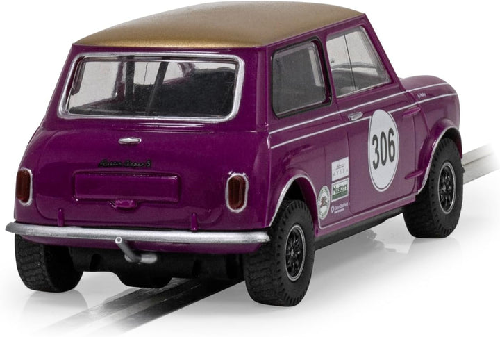 Scalextric C4545 Austin Mini Cooper S – Jo Polley Cars – Tourenwagen für Kinder ab 3 Jahren, Austin